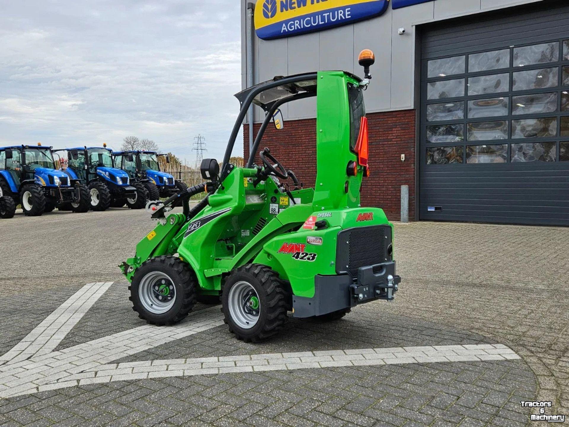 Wheelloader Avant 423 mini-shovel