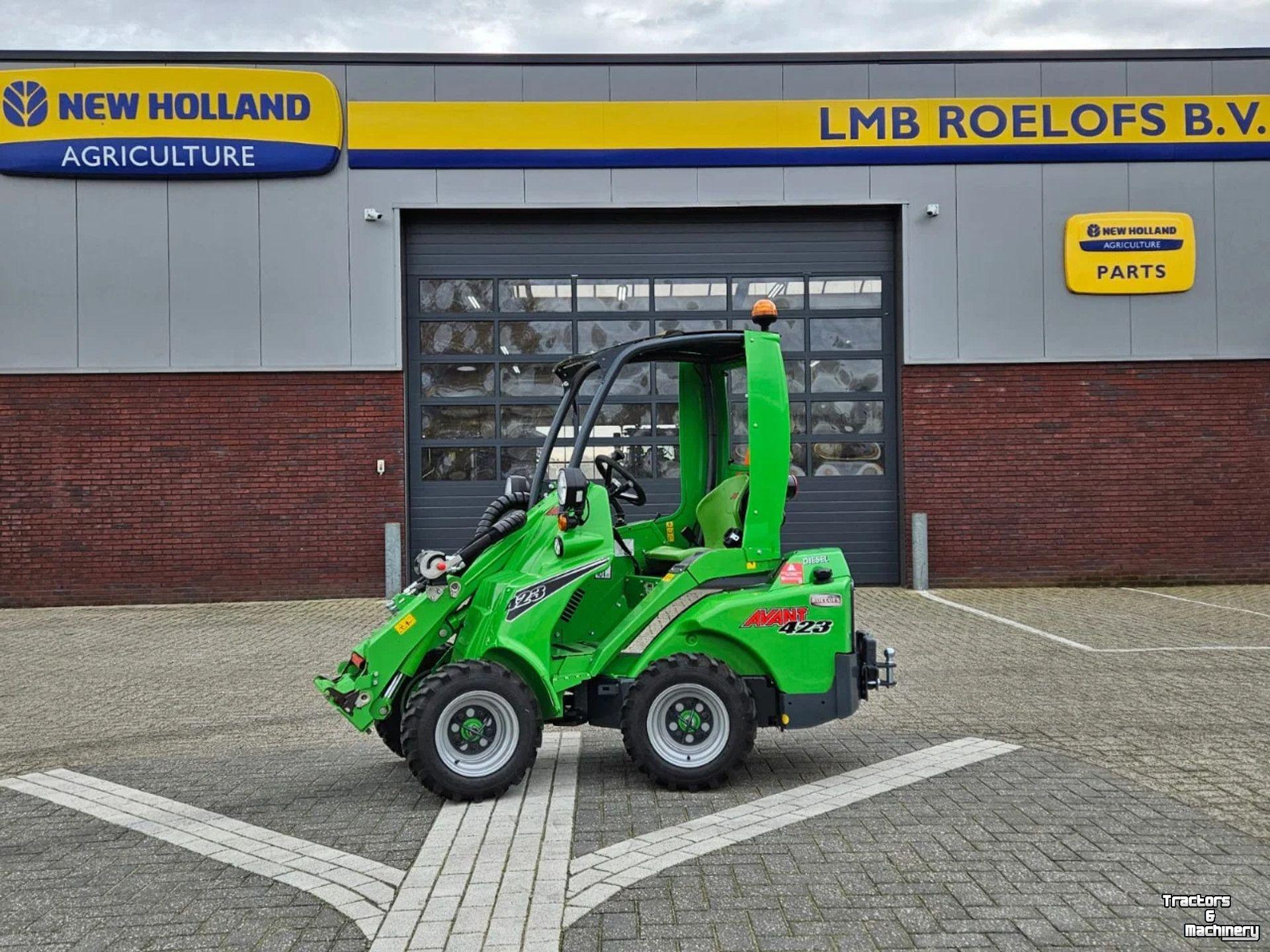 Wheelloader Avant 423 mini-shovel
