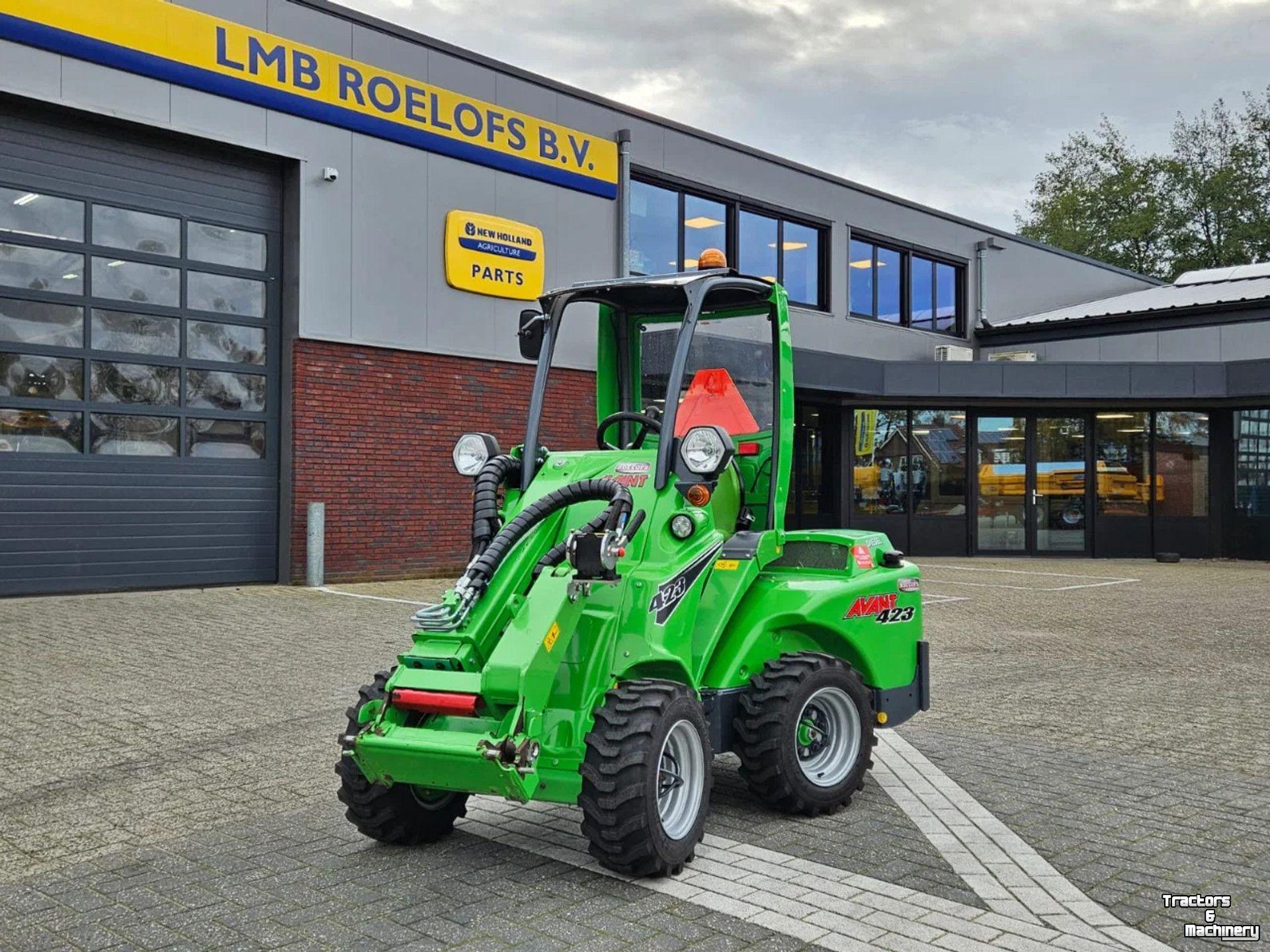 Wheelloader Avant 423 mini-shovel