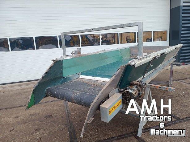 Conveyor  Buffer bunker 3635x1000 Bufferband bufferbak transportband Förderband Bunkerband receiving hopper belt Bufferband