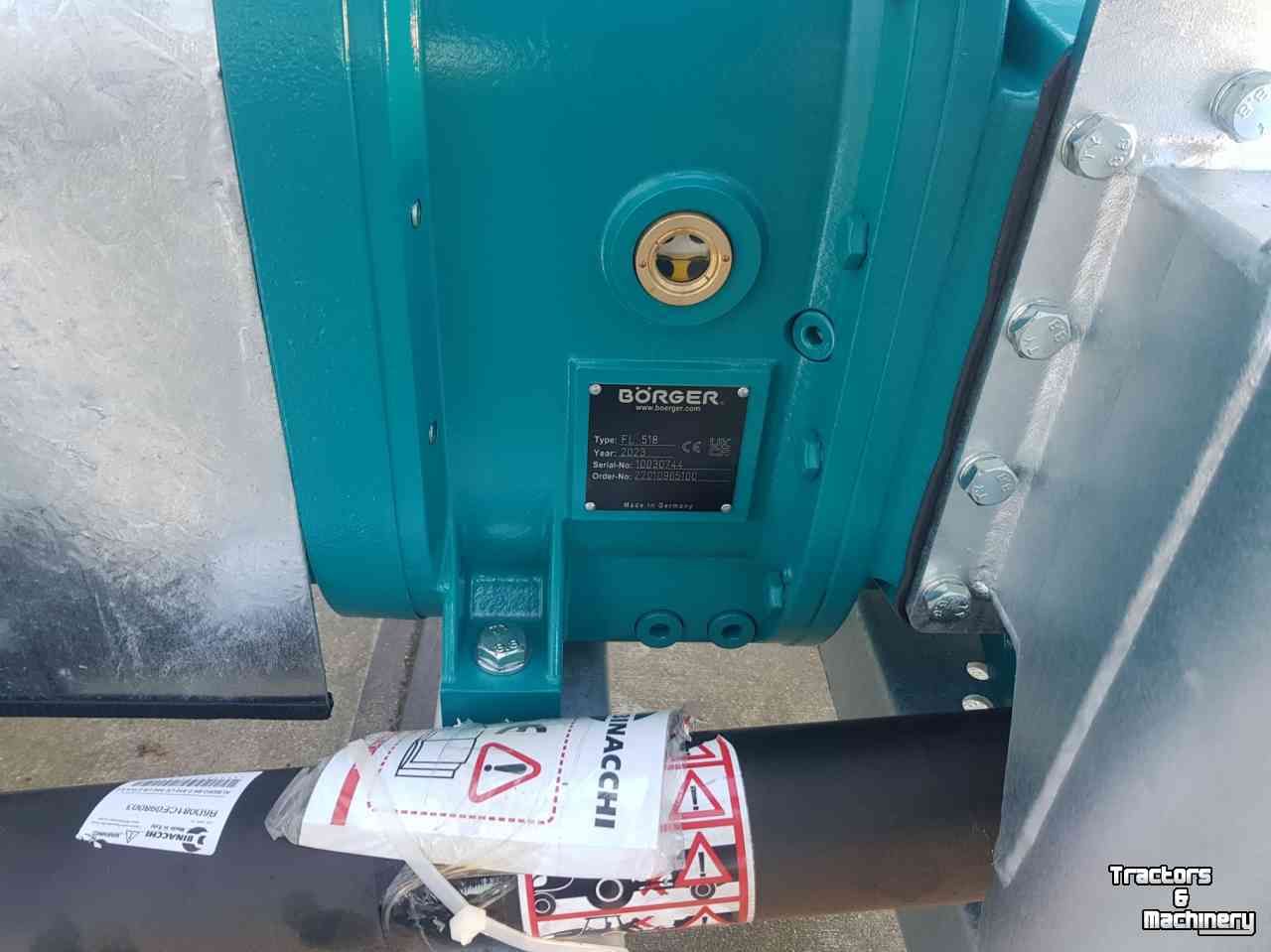 Manure pump Börger FL 518 mestpomp - verdringerpomp