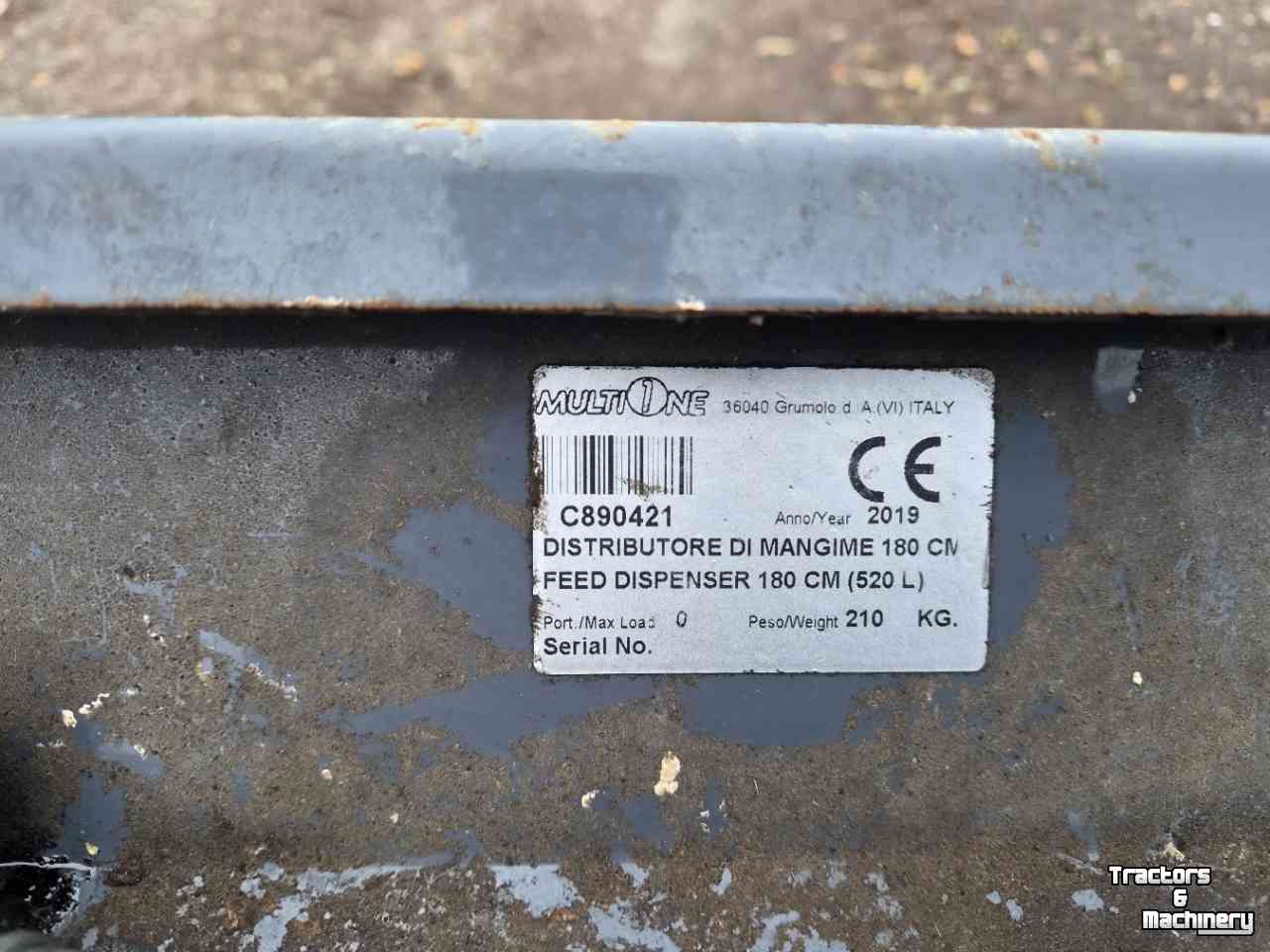 Ration feeder MultiOne voerdoseerbak