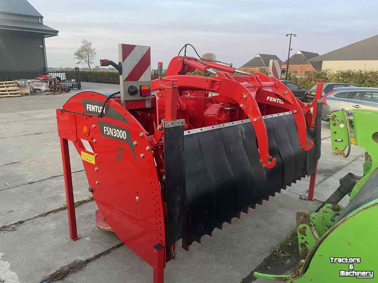 Spader machine Fentum FSN 3001   Onderhoud vrije lagers