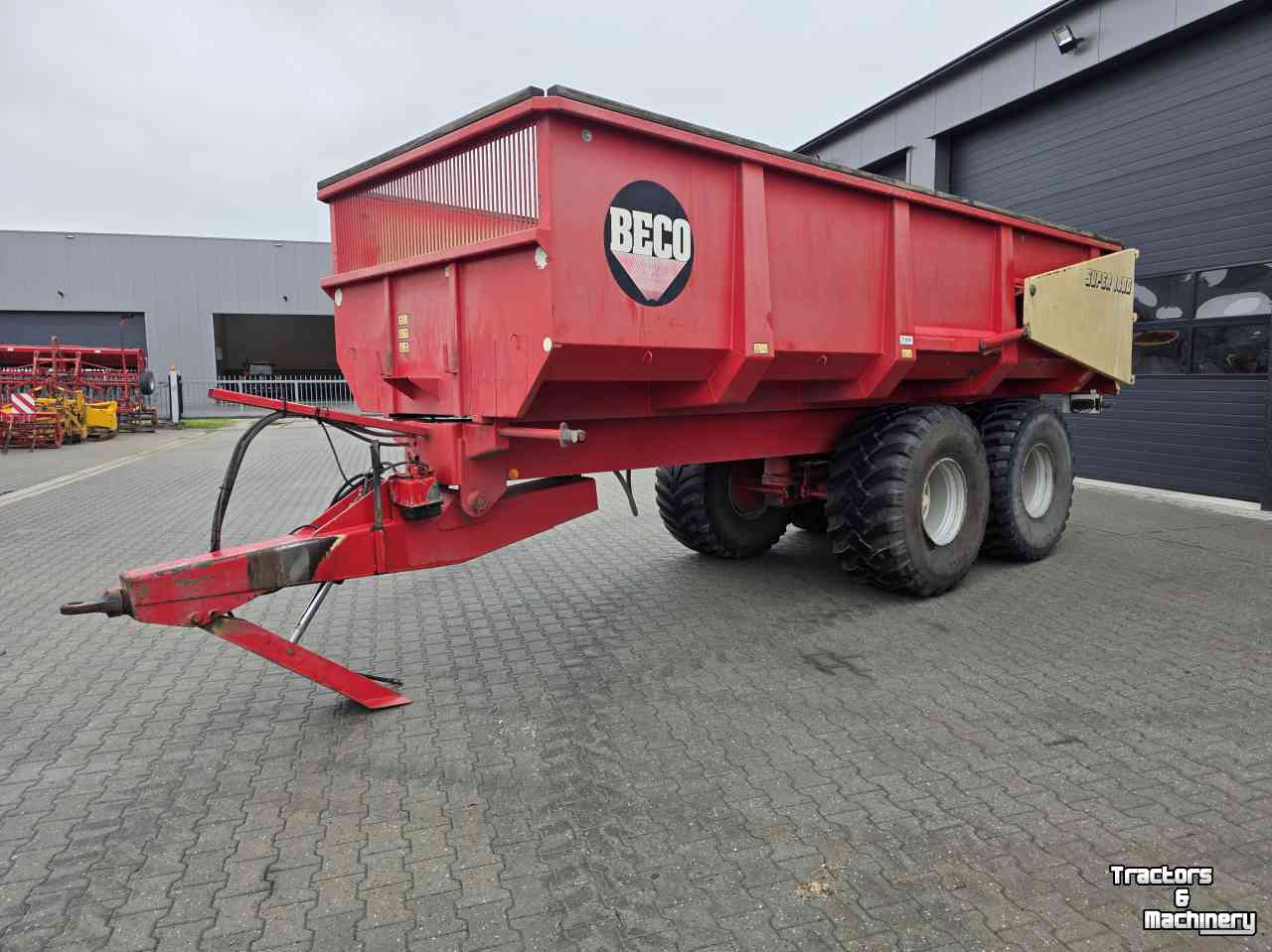Dumptrailer Beco Beco Super 1400 kipper