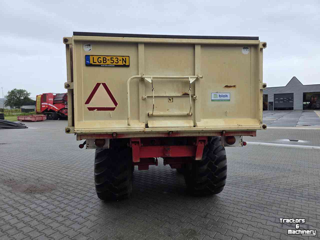 Dumptrailer Beco Beco Super 1400 kipper