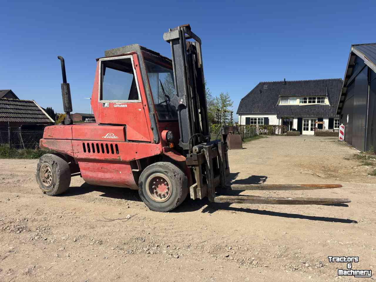 Forklift  Linde h70 diesel heftruck