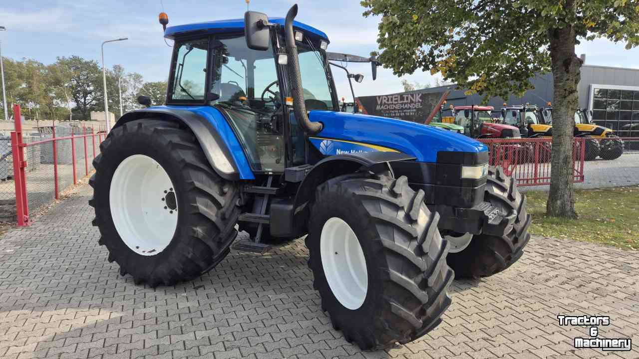 Tractor New Holland TM155 PC 40Kmh. met kruip en Airco