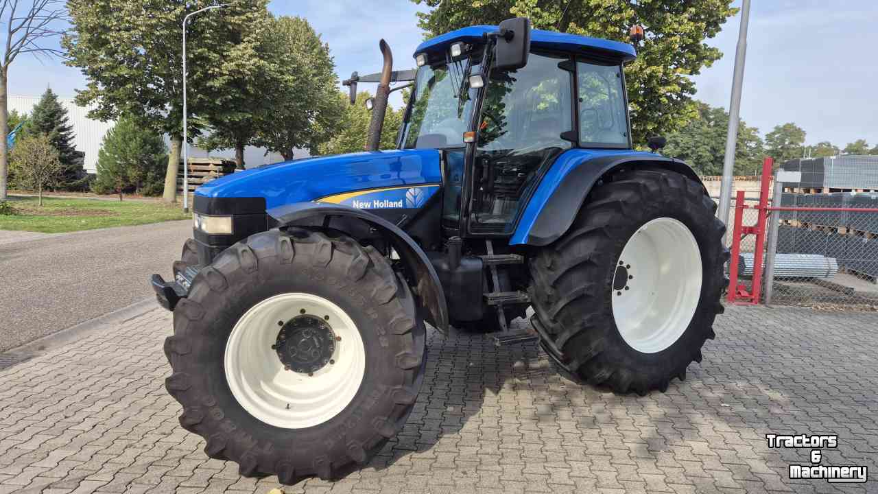 Tractor New Holland TM155 PC 40Kmh. met kruip en Airco