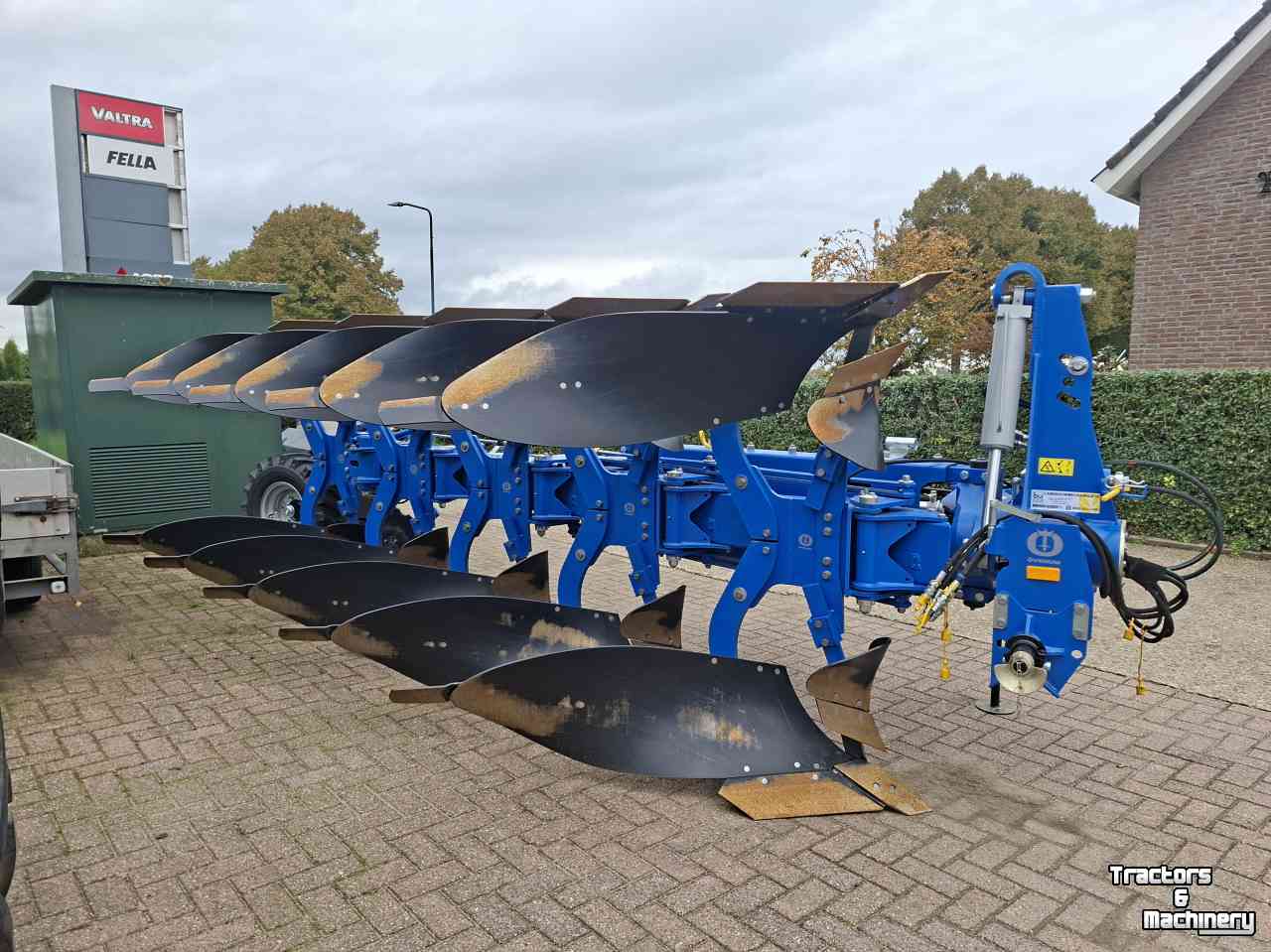 Ploughs Overum 5 schaar OnLand  XLD-rister