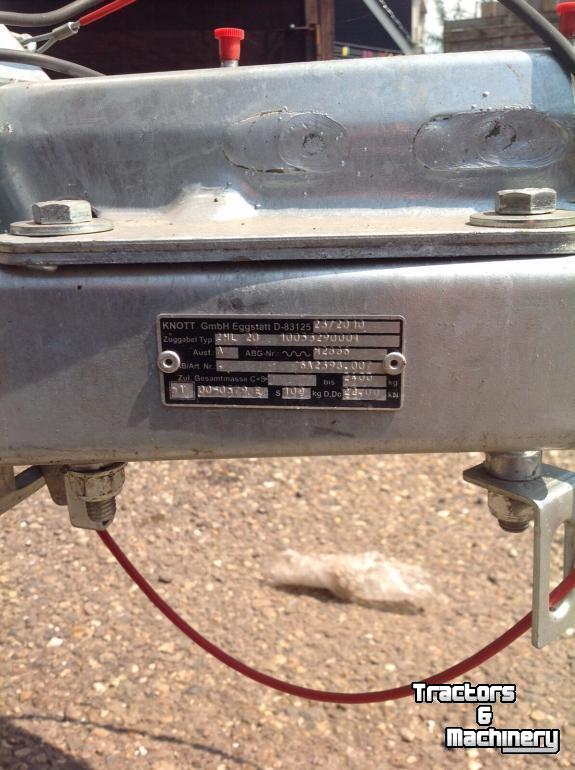 Car trailer up to 3500 Kg Gerlsma Tandem 125×300