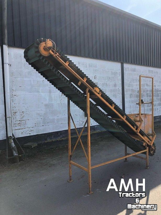 Elevator conveyor  Opvoerband 3750X490 OPVOERBAND ELEVATORBAND ELEVATOR BELT FÖRDERBAND STEIGBAND