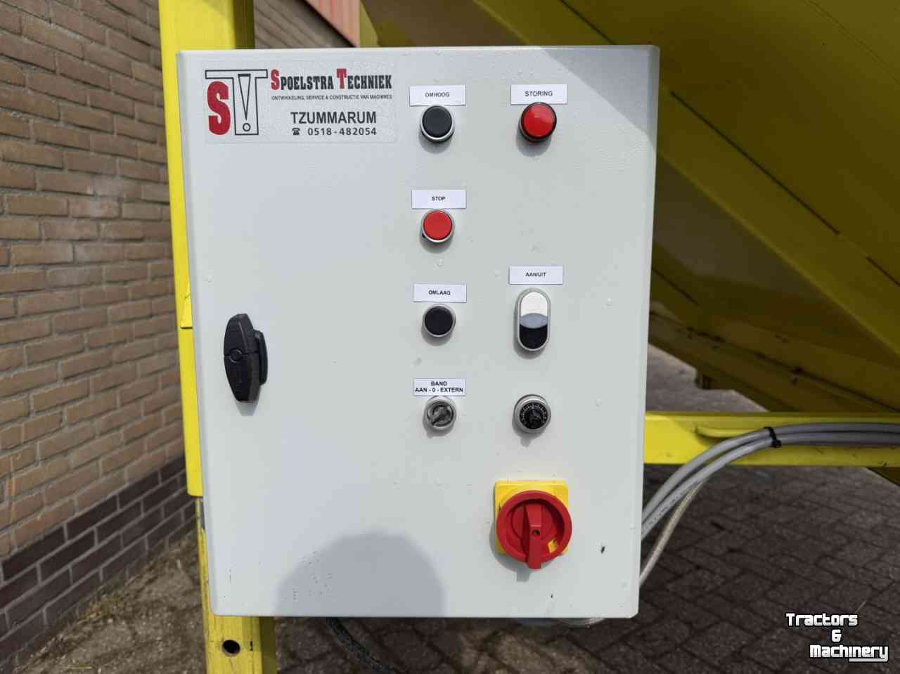 Bunkerstorage  Spoelstra Techniek, bunker, kantelaar