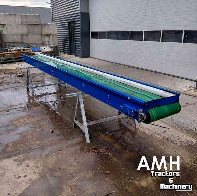 Conveyor  5900X550 TRANSPORTBAND VLAKKE BAND FLAT BELT CONVEYOR BELT FLACHBAND FÖRDERBAND