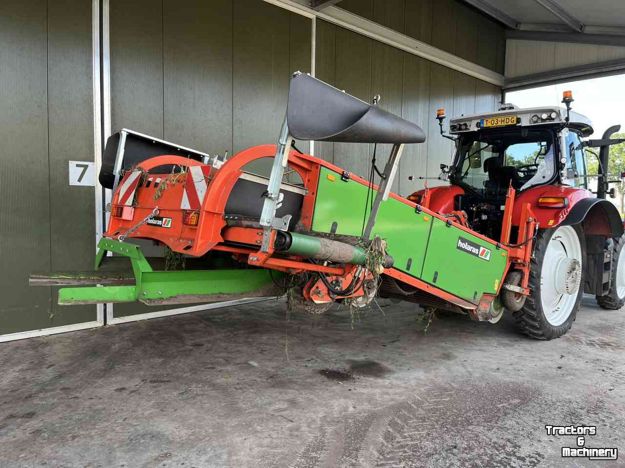 Onion harvester Holaras UM150-F - UR-135-DB Uienrooiset oogstmachines