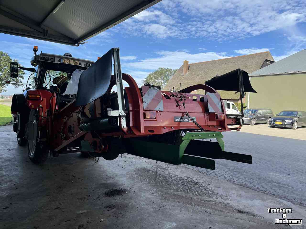 Onion harvester Holaras UM150-F - UR-135-DB Uienrooiset oogstmachines