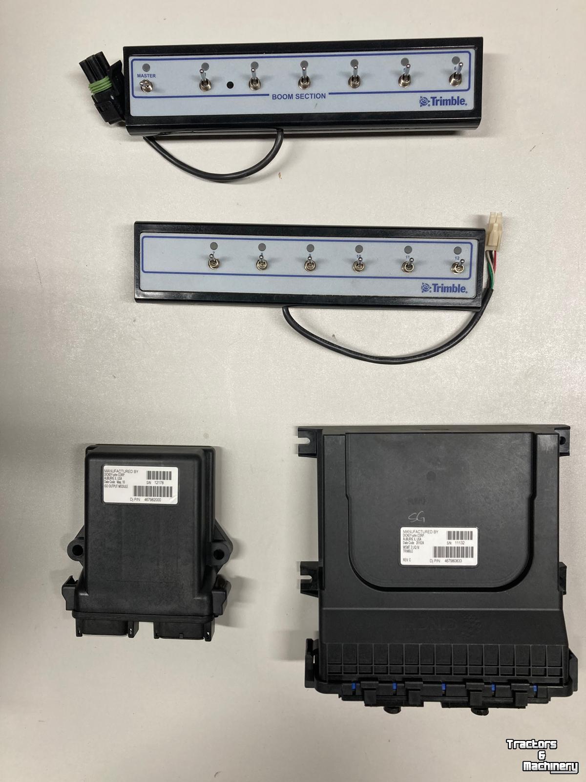 GPS steering systems and attachments Trimble Seed controller