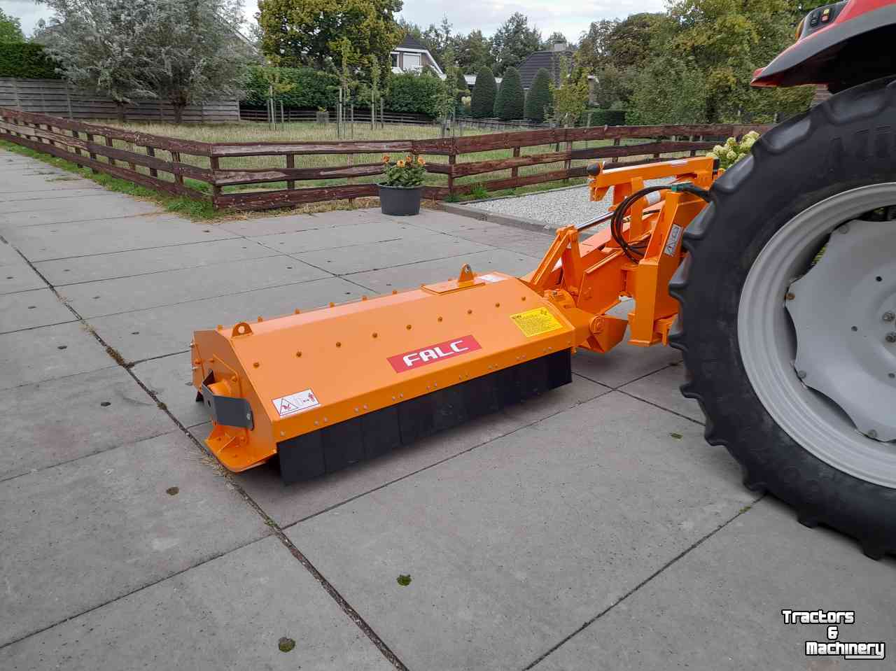 Flail mower Falc TLF 1600 zij-klepelmaaier