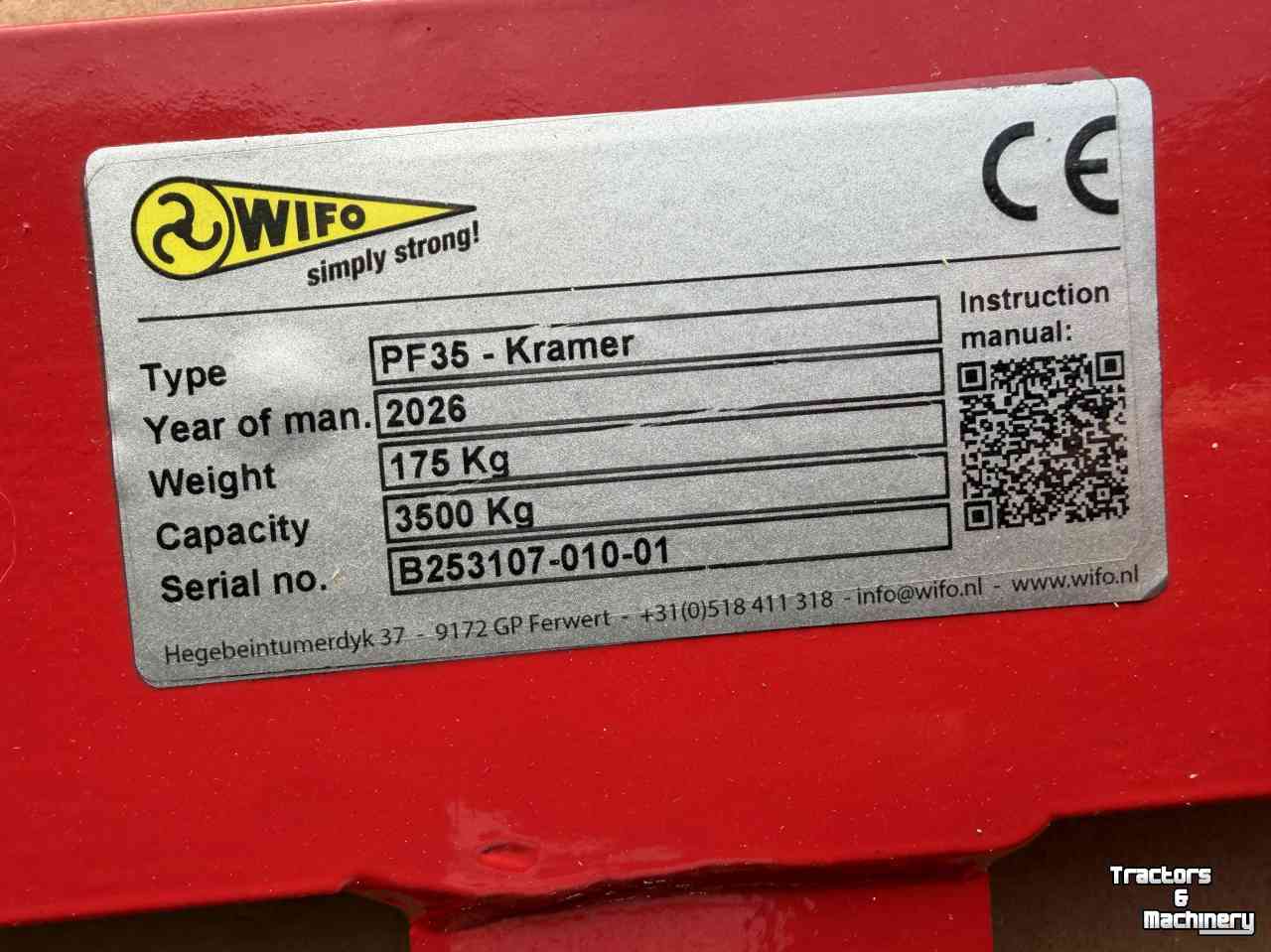 Pallet Forks Kramer PF35
