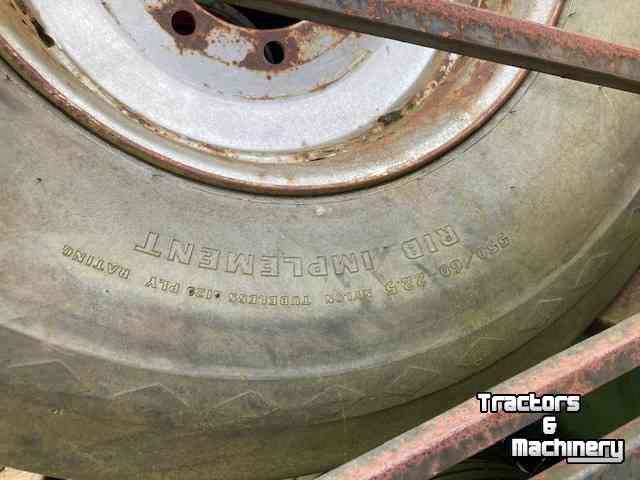 Wheels, Tyres, Rims & Dual spacers  550/60-22.5