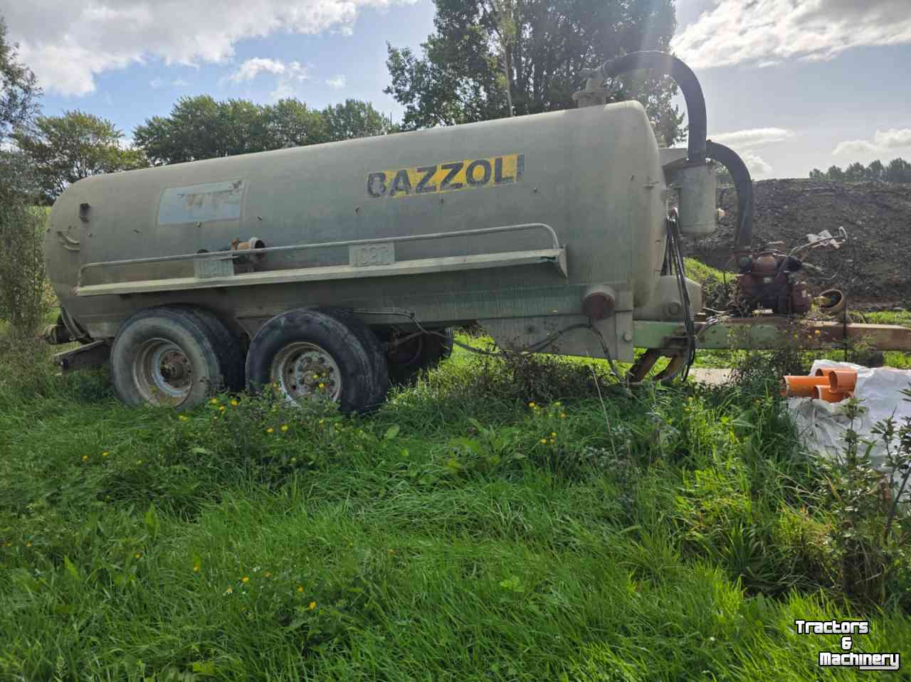 Slurry tank Bazzoli Mesttank / Watertank 12000 Liter
