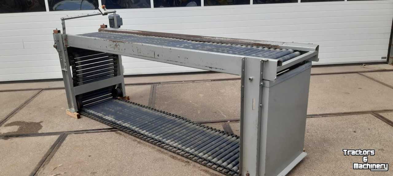 Inspection units Grisnich Rollenleestafel roller inspection belt rollenverlesetisch
