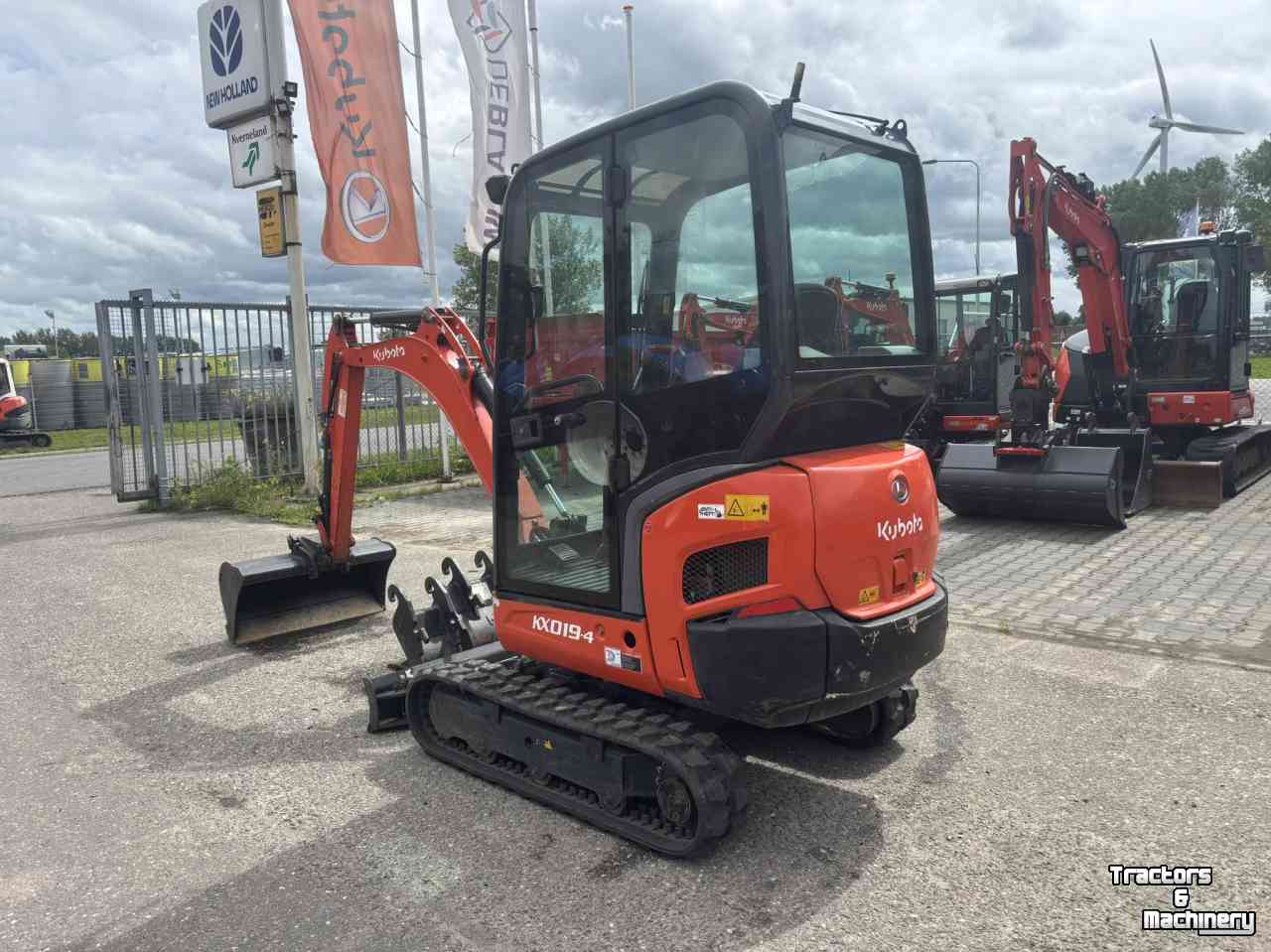 Mini-Excavator Kubota KX019-4