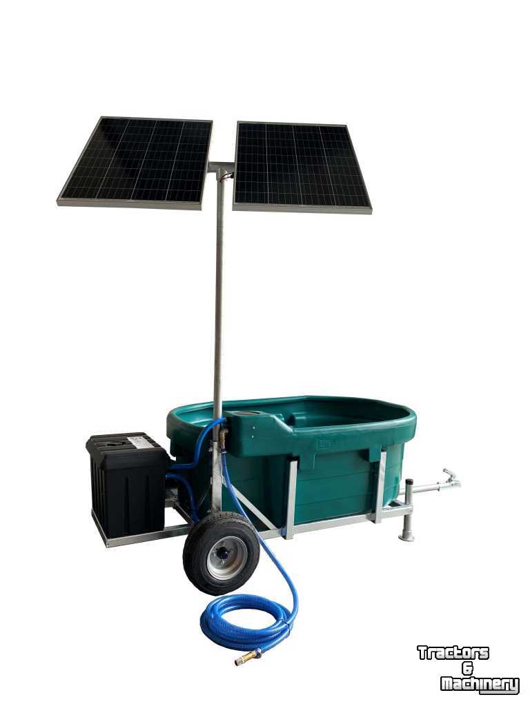 Water trough Solar Energy Suevia Suevia Solar weidedrinkbak 1000 liter, met bronpomp