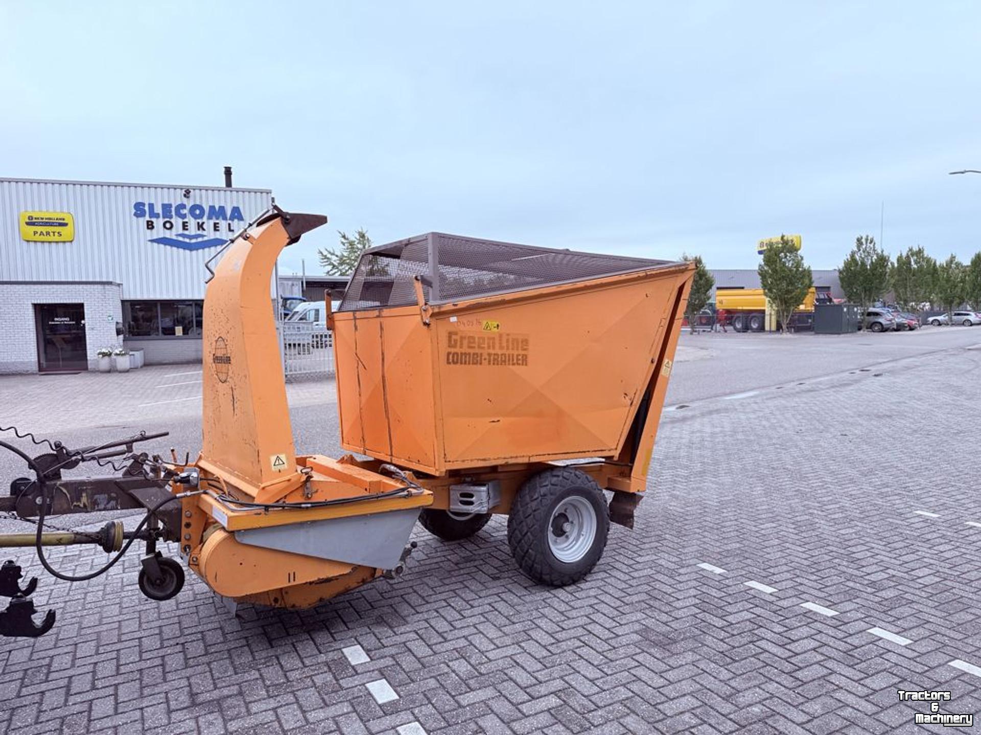 Ride-on mower Greenline Combi-Trailer Klepelmaaier