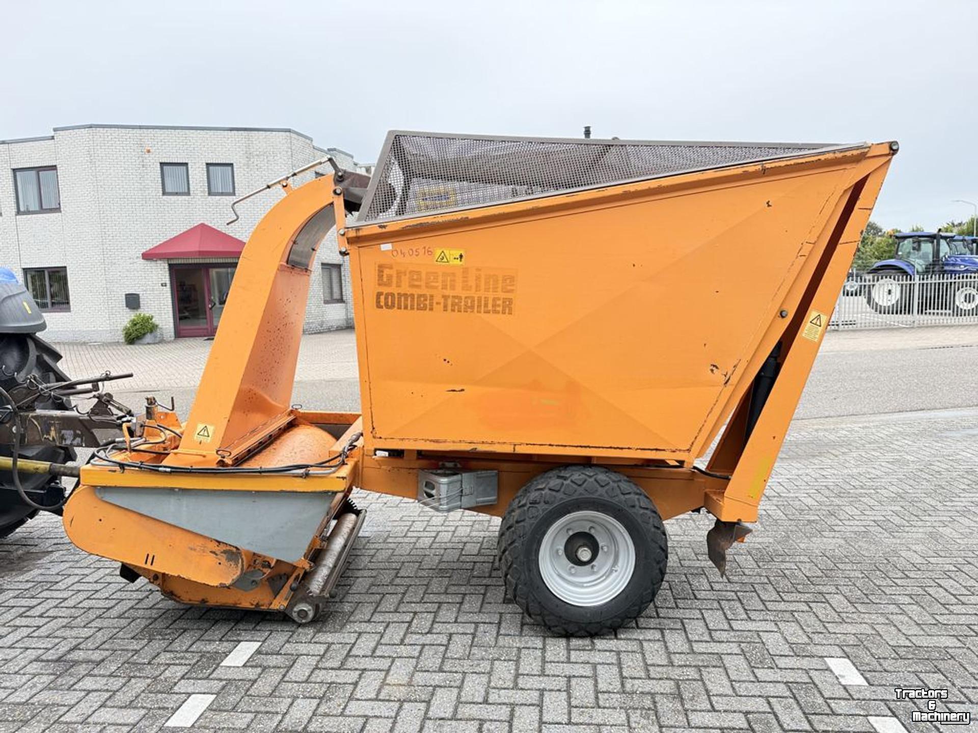 Ride-on mower Greenline Combi-Trailer Klepelmaaier