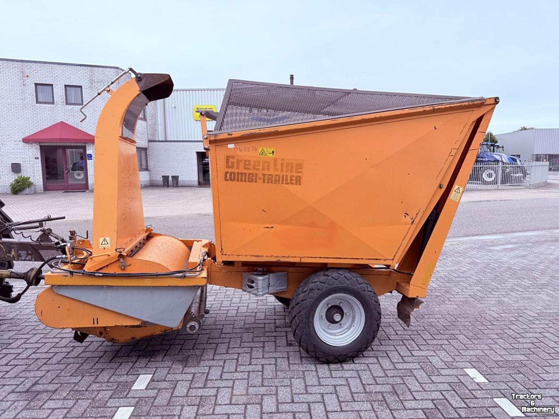 Ride-on mower Greenline Combi-Trailer Klepelmaaier