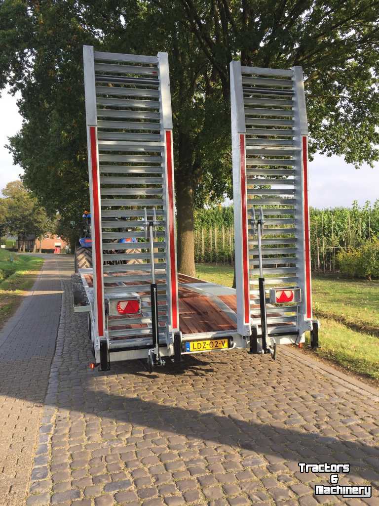 Low loader / Semi trailer Heuvelmans Dieplader