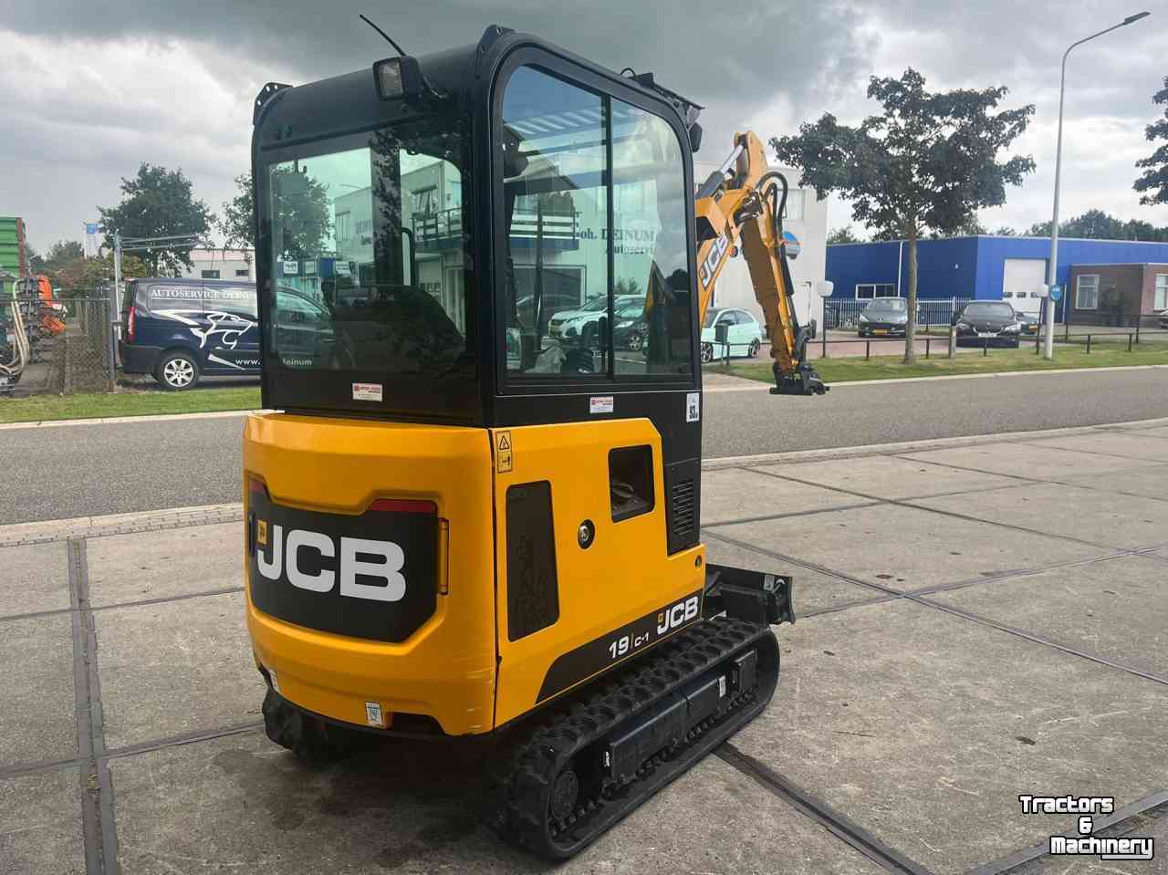 Excavator tracks JCB 19c-1 minigraver