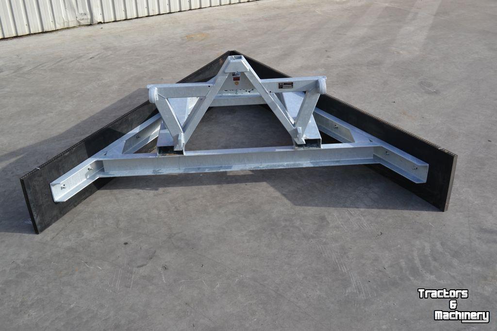 Rubber yard scraper Qmac V-SCHUIF 270 ACCORD + EURO