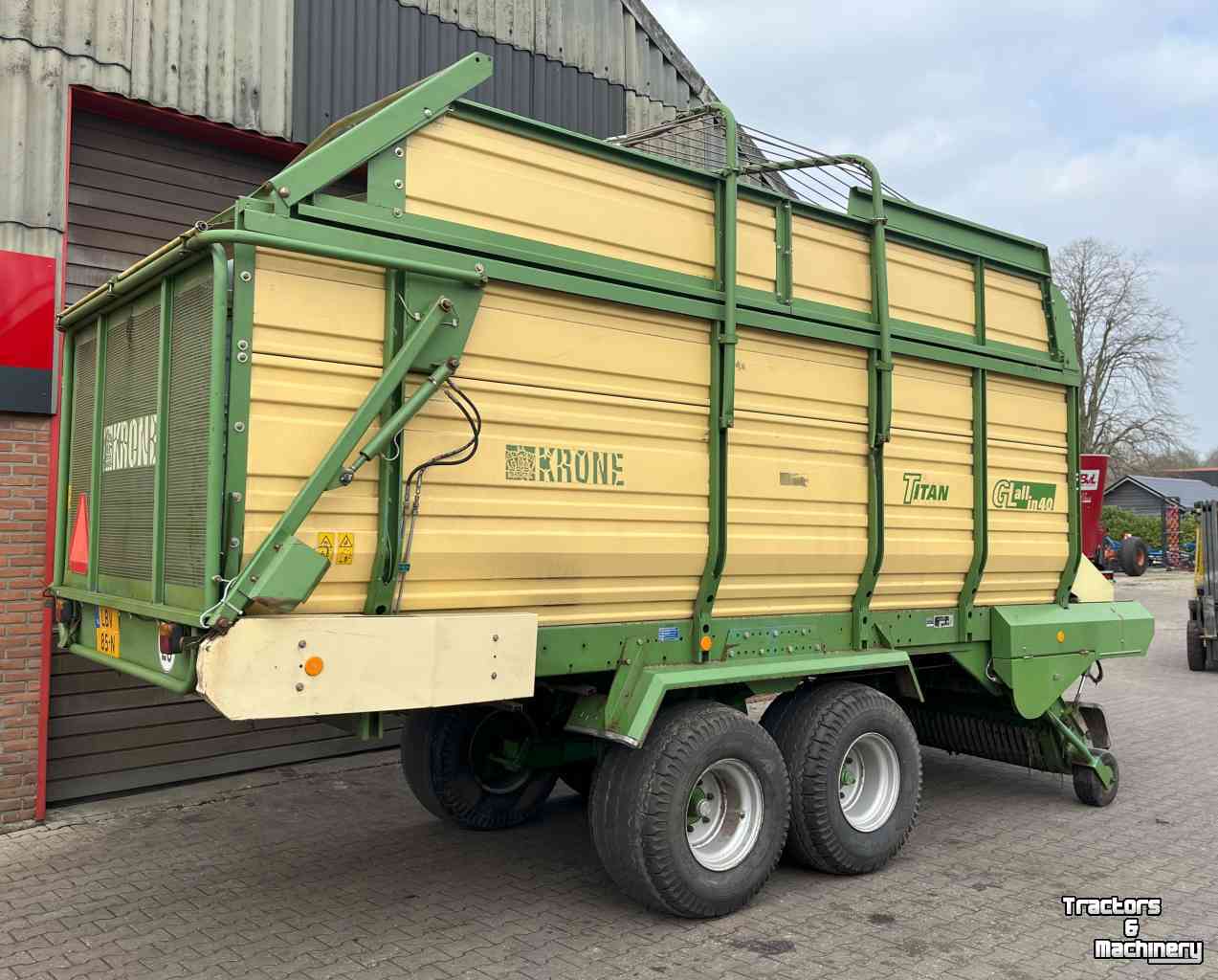Self-loading wagon Krone Titan GL all in 6/40 opraapwagen, ladewagen, weidebouwmachines