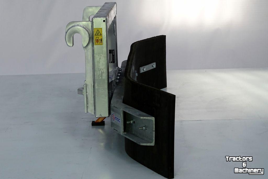 Rubber yard scraper Qmac 240 SCHUIF VAST MERLO T/M 4 TON