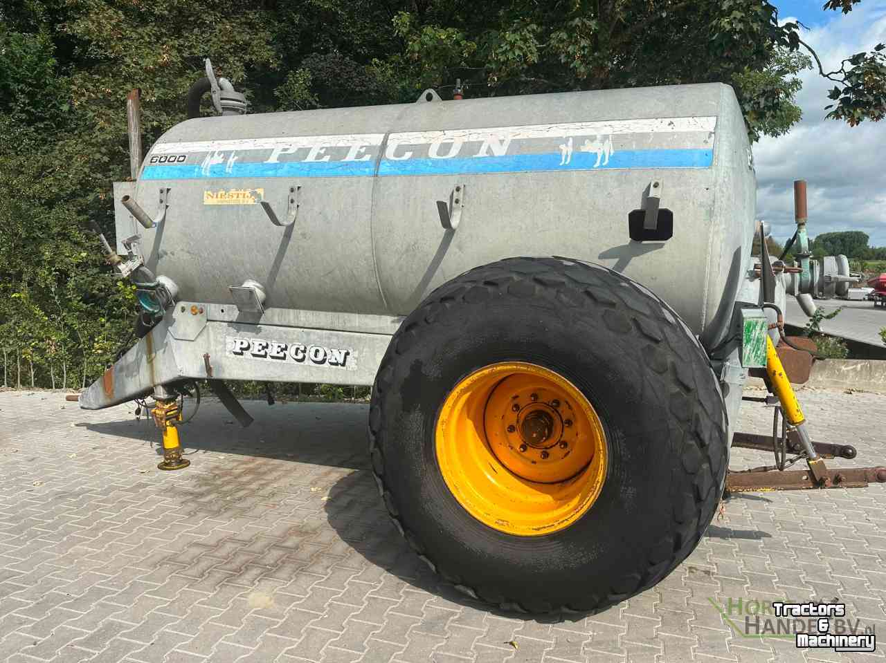Slurry tank Peecon 6000L mesttank/watertank