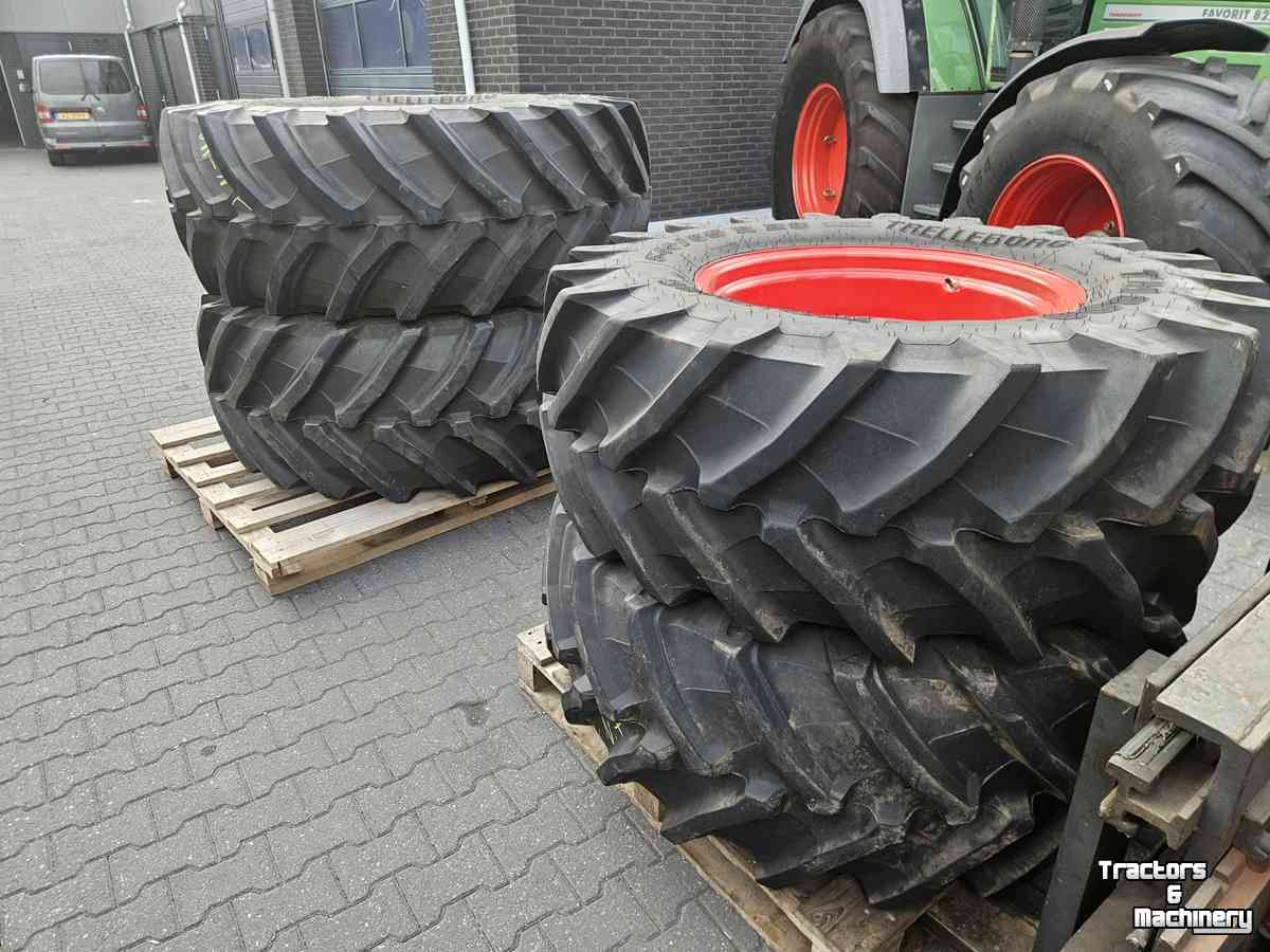 Wheels, Tyres, Rims & Dual spacers Trelleborg 650/65R38 en 540/65R28