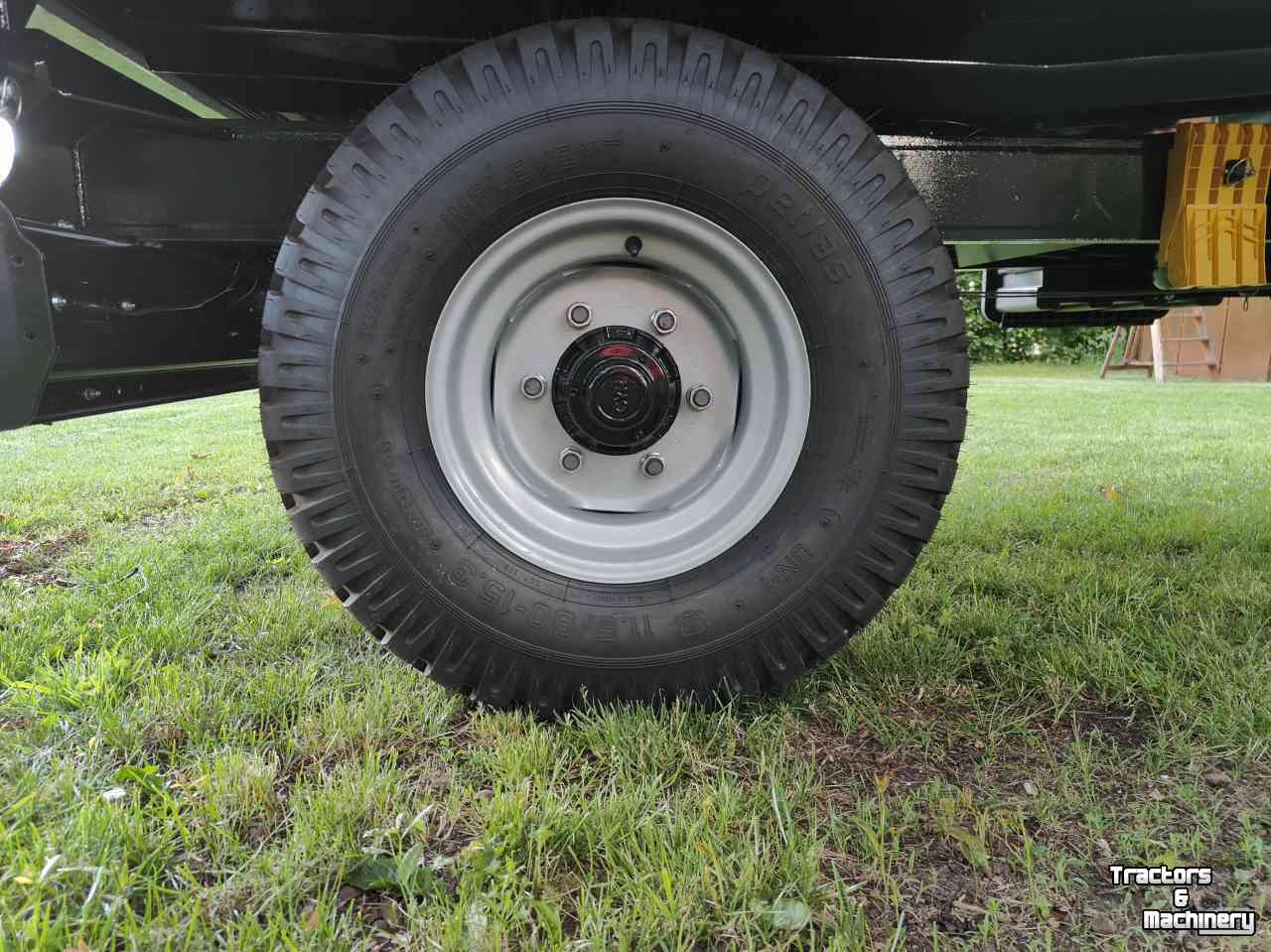 Dumptrailer  Hummel 3,5 tons driezijdige kipper