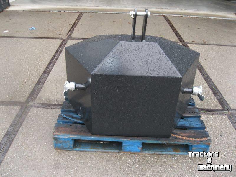 Diverse used spare-parts Hauer Frontgewicht