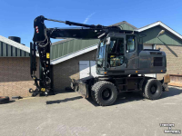 Excavator mobile Komatsu PW180-10 met LMB  Lastmomentbeveiliging