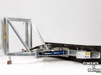 Rubber yard scraper Qmac Module schuifbalk met rubbermat JCB aanbouw