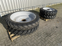 Wheels, Tyres, Rims & Dual spacers  Alliance 270/95R48 + 270/95R32 cultuurwielen
