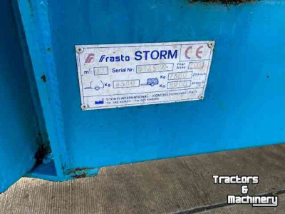 Horizontal feed mixer Frasto storm 130