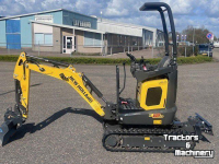 Mini-Excavator New Holland E12D minikraan incl 3 bakken
