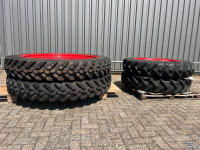 Wheels, Tyres, Rims & Dual spacers Alliance cultuurwielen Fendt 300 serie 112r54 + 11.2r36 spoor 1500mm