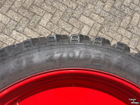 Wheels, Tyres, Rims & Dual spacers Alliance cultuurwielen Fendt 300 serie 112r54 + 11.2r36 spoor 1500mm