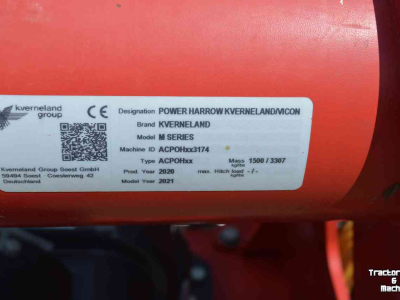 Rotary Harrow Kverneland m serie
