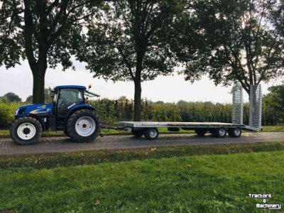 Low loader / Semi trailer Heuvelmans Dieplader