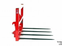 Bale spike / Bale spear Qmac Balenvork Balendrager Balentransportgaffel 4-tands