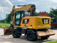 Excavator mobile Caterpillar M314F mobiele kraan draaikantelstuk